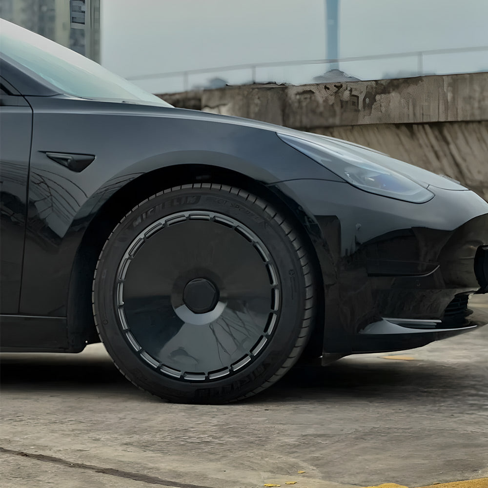 EVAAM® Wheel Cover Hubcap for Tesla Model Y Gemini Wheels 2020-2023 (4PCS) - EVAAM