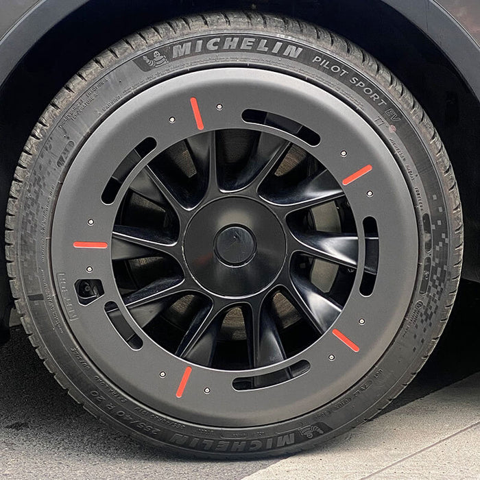 EVAAM® Wheel Hubcap for Tesla Model Y Induction Wheels 20202023 (4PCS