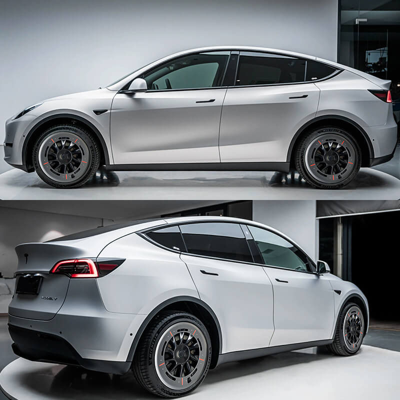 EVAAM® Wheel Hubcap for Tesla Model Y Induction Wheels 2020-2023 (4PCS) - EVAAM