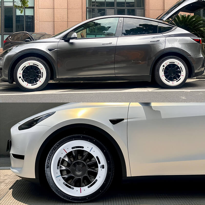 EVAAM® Wheel Hubcap for Tesla Model Y Induction Wheels 2020-2023 (4PCS) - EVAAM