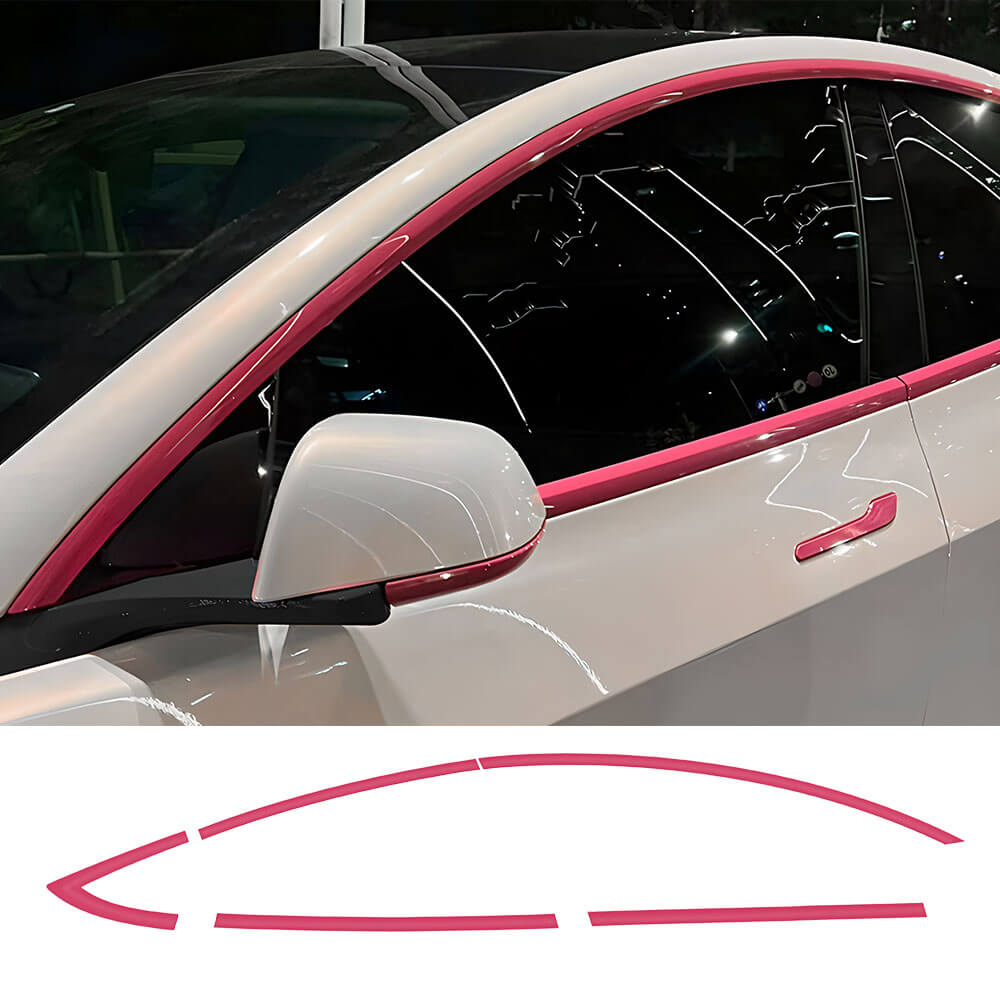 EVAAM® Window Trim Decorative Stickers For Tesla Model 3/Y