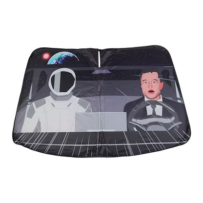 EVAAM® Windshield Glass Sun Shades for Tesla Model 3/Y (2017-2023) - EVAAM