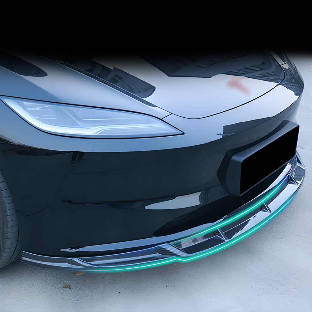  Front Bumper Lip Trim Compatible for Tesla Model 3 Highland