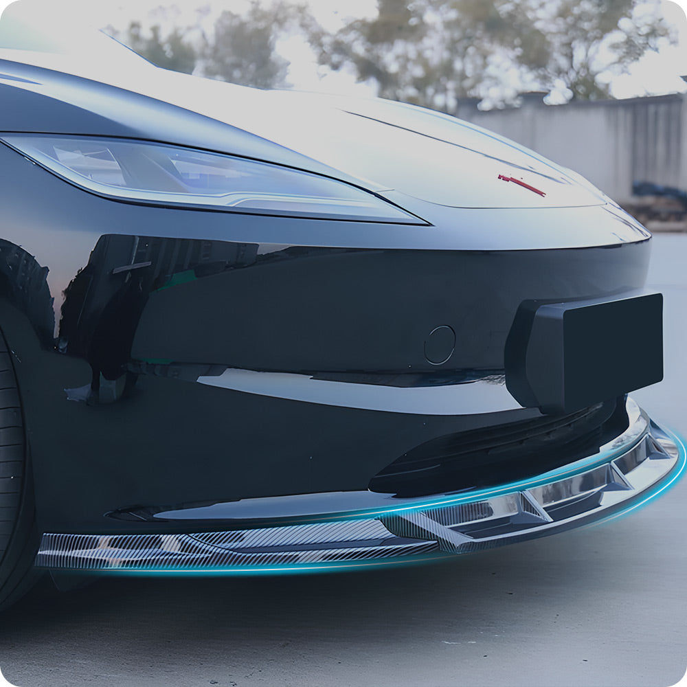  Front Bumper Lip Trim Compatible for Tesla Model 3 Highland