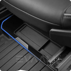 Front Underseat Storage Bin with Silicone Pad for Cybertruck