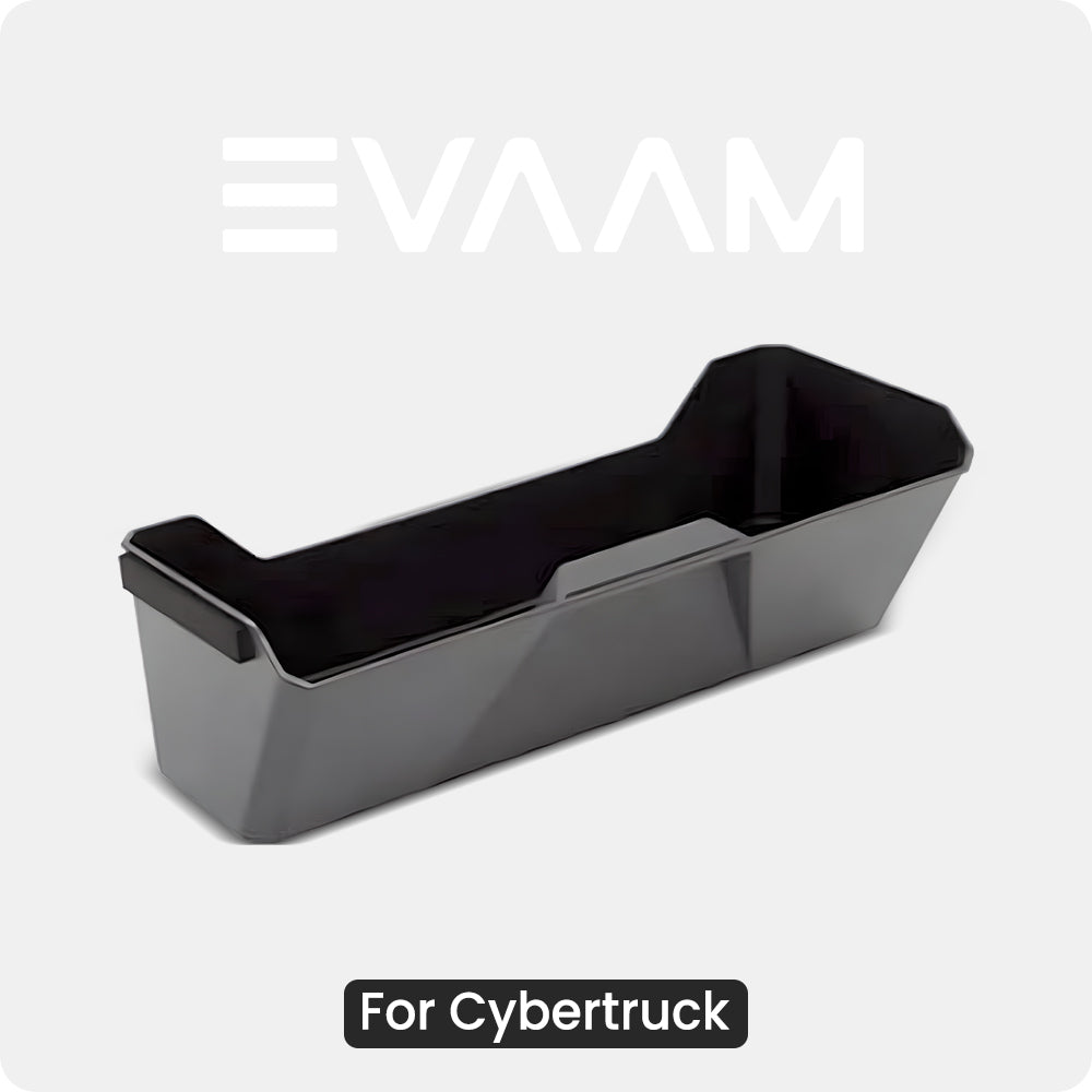 Front Underseat Storage Bin with Silicone Pad for Cybertruck