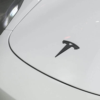 EVAAM® NFC Smart Emblem Front & Rear Badge Decal Wrap Logo Covers for Tesla Model 3/Y - EVAAM
