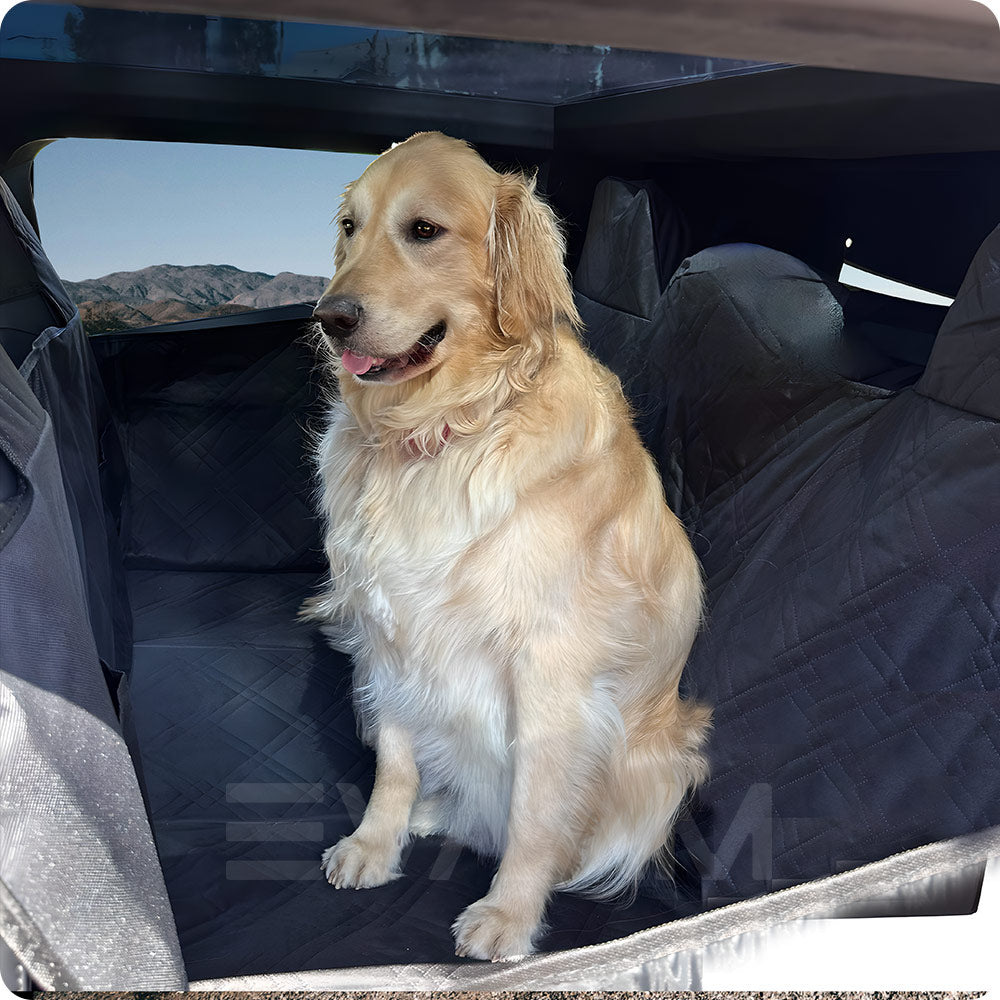 EVAAM® Full-Cover Rear Seat Covers for Dogs for Cybertruck