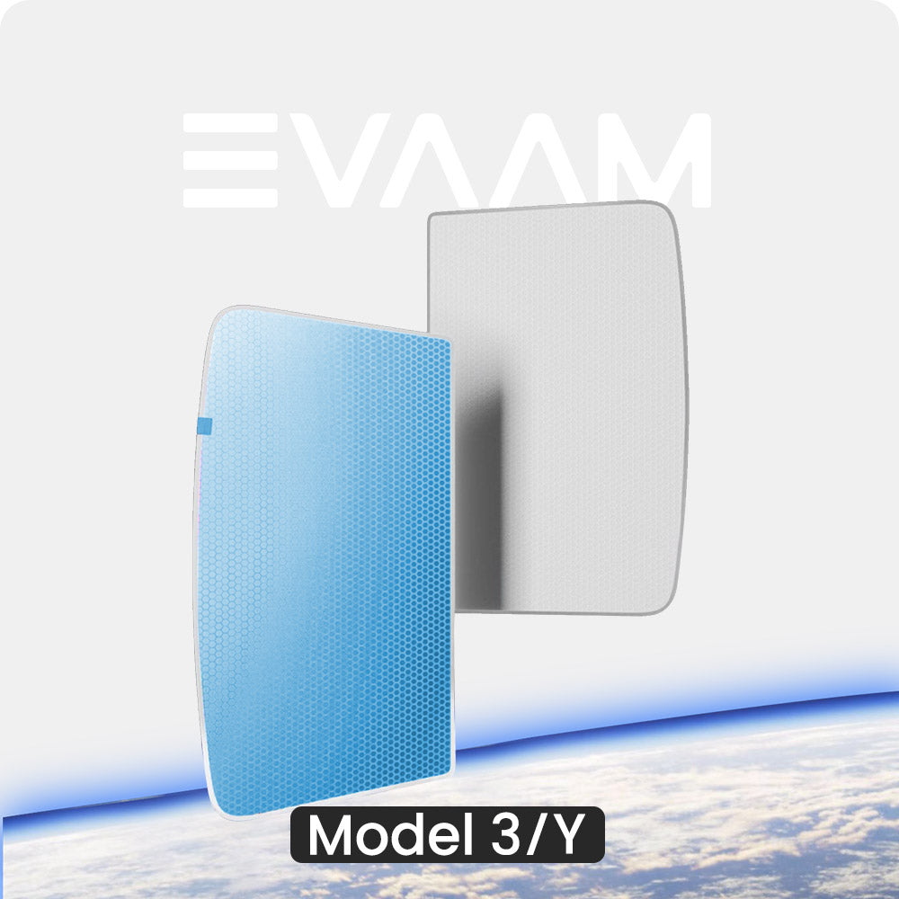 EVAAM® Upgrade Glass Roof Sun Shade for Tesla Model 3/Y - EVAAM