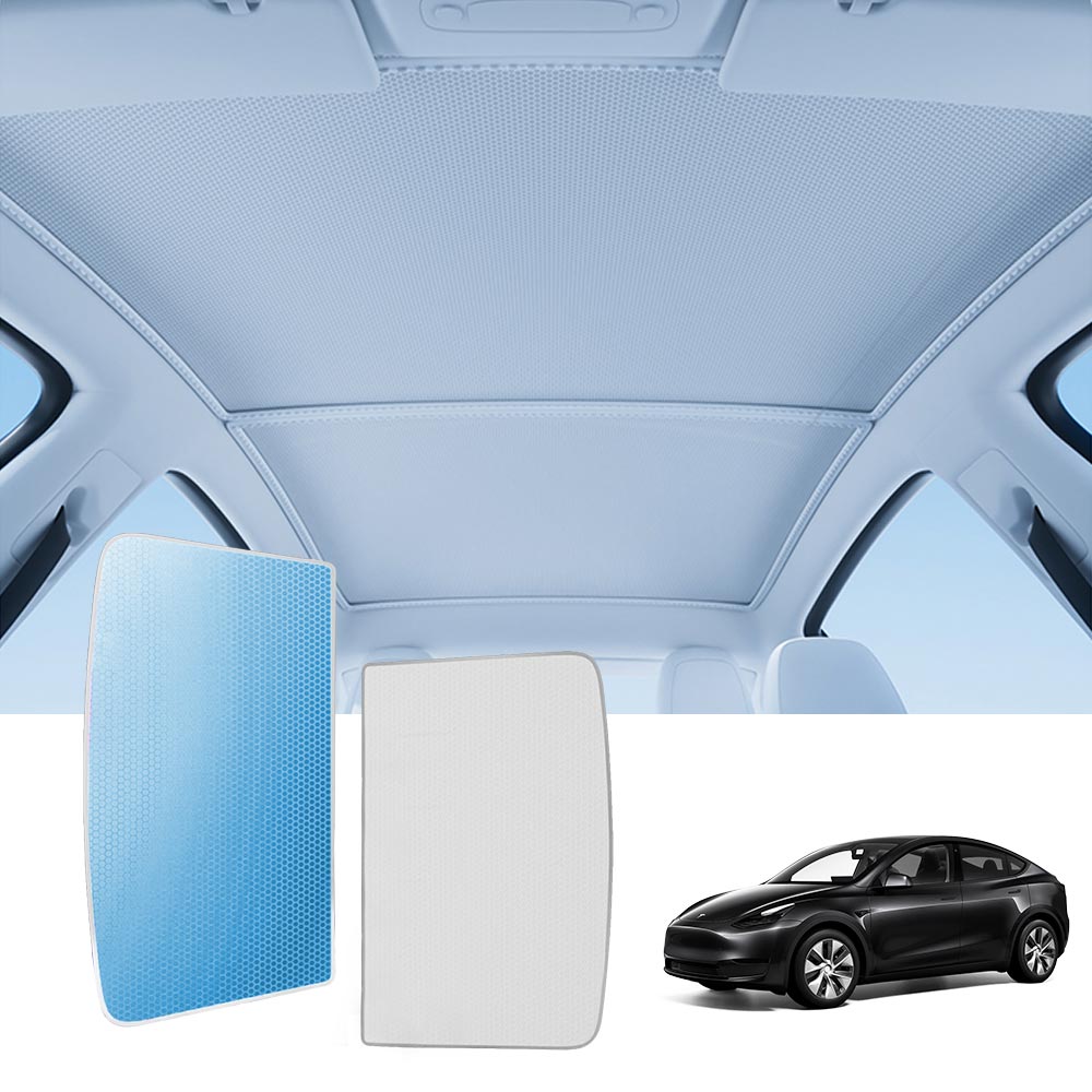 EVAAM® Upgrade Glass Roof Sun Shade for Tesla Model 3/Y - EVAAM