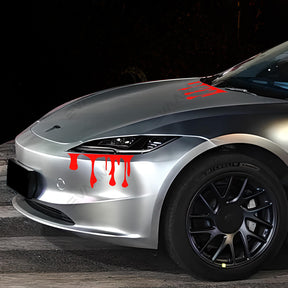 Halloween Flowing Blood Stickers(2PCS) - Fits ALL Cars