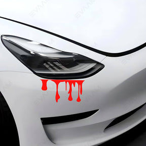 Halloween Flowing Blood Stickers(2PCS) - Fits ALL Cars