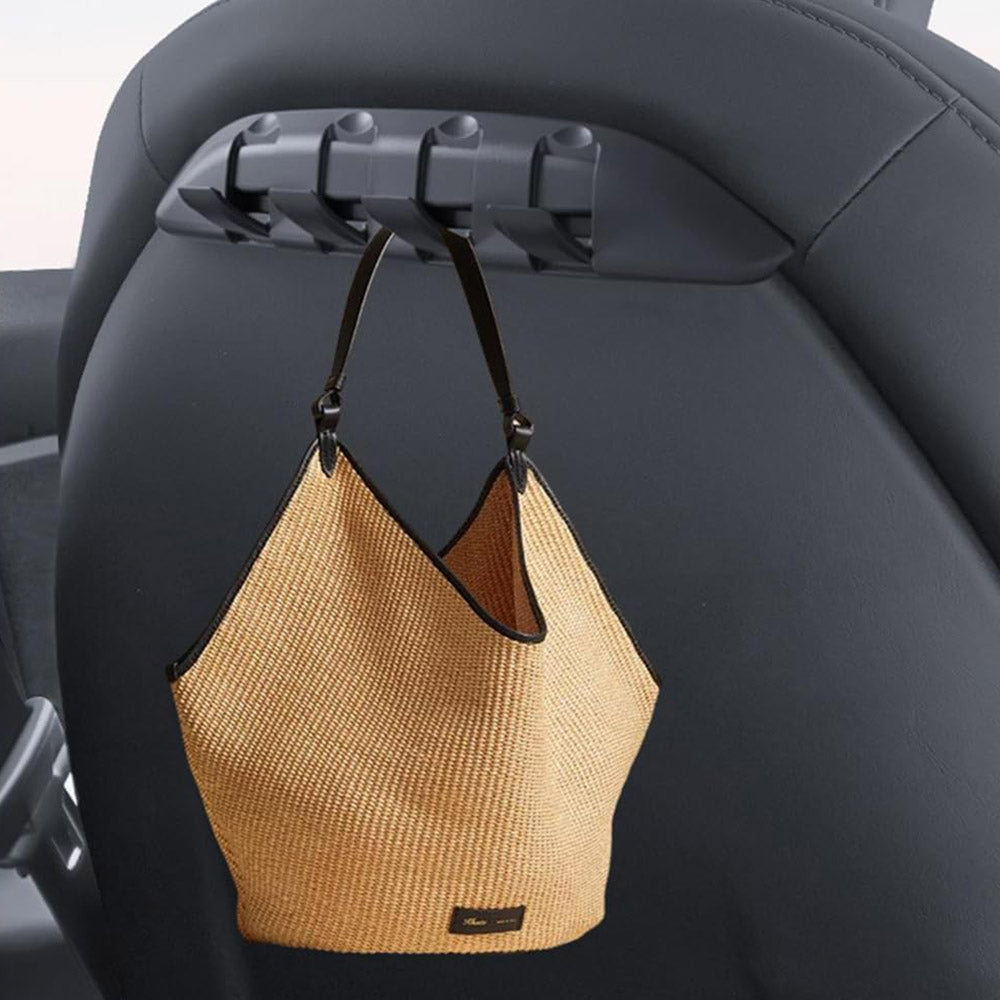 Hidden Foldable Seat Back Hooks for Tesla Model Y/3