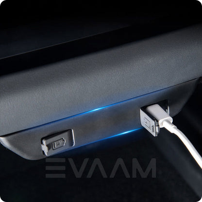 EVAAM® Highland Rear USB Protector Cover for Model 3 Highland - EVAAM