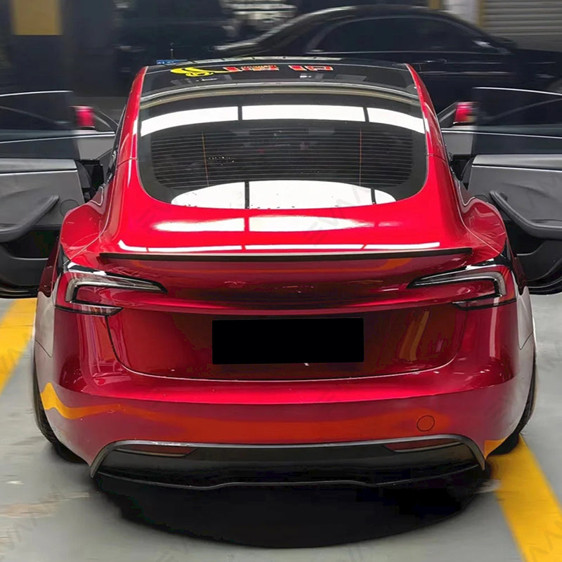 2024 Tesla Model 3 Highland Carbon Fiber Spoiler Rear Trunk Wing