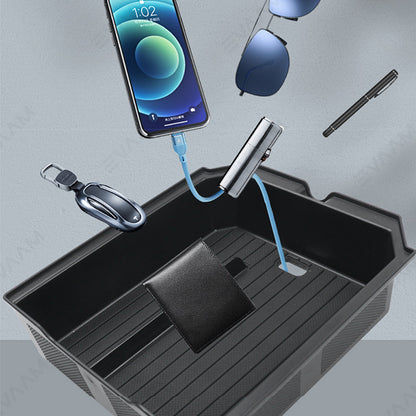 2024 Model 3 Highland EVAAM® Center Console Armrest Storage Tray - EVAAM