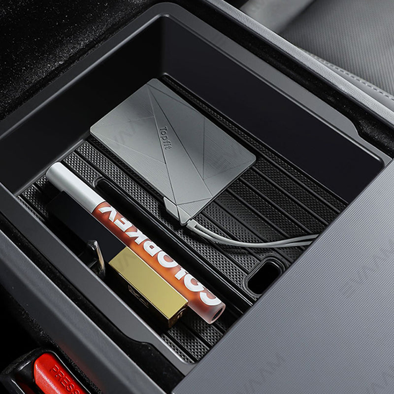 2024 Model 3 Highland EVAAM® Center Console Armrest Storage Tray - EVAAM