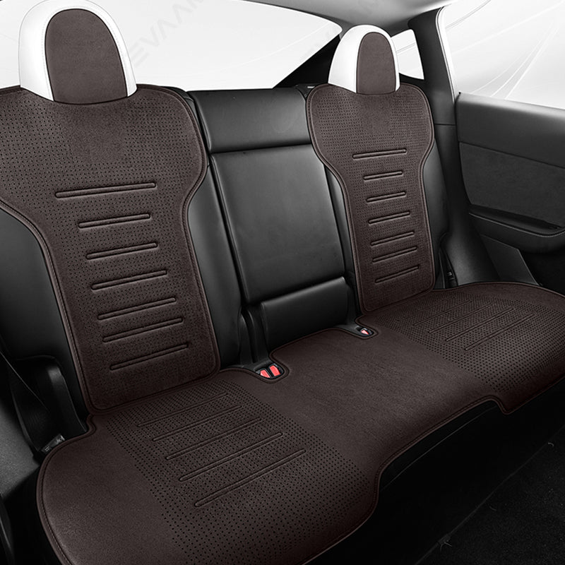 2024 Model 3 Highland EVAAM® Suede Seat Covers Set - EVAAM