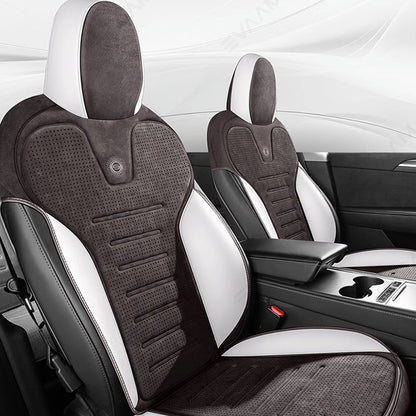 2024 Model 3 Highland EVAAM® Suede Seat Covers Set - EVAAM