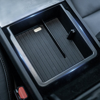 2024 Model 3 Highland EVAAM® Center Console Armrest Storage Tray - EVAAM