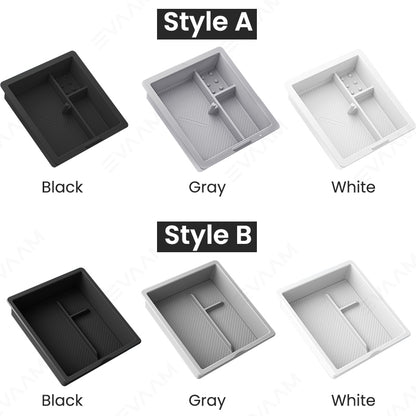 2024 Model 3 Highland EVAAM® Center Console Organizer Silicone Tray - EVAAM