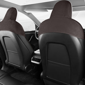 2024 Model 3 Highland EVAAM® Suede Seat Covers Set - EVAAM