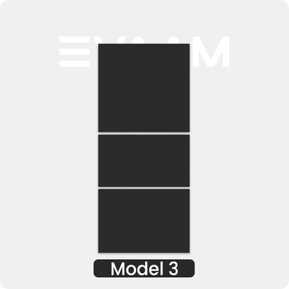 2024 Model 3 Highland EVAAM® Center Console Sticker Wraps Kit for Tesla - EVAAM