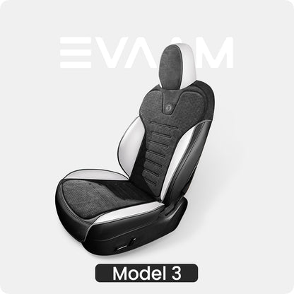 2024 Model 3 Highland EVAAM® Suede Seat Covers Set - EVAAM