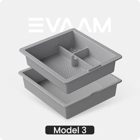 2024 Model 3 Highland EVAAM® Center Console Organizer Silicone Tray - EVAAM