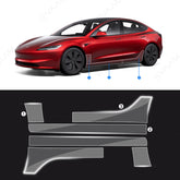 2024 Model 3 Highland EVAAM® Car Door TPU Mudguard Film(6 Pcs) - EVAAM