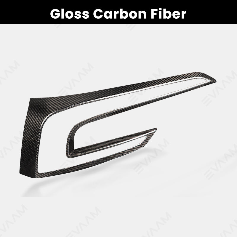 2024 Model 3 Highland EVAAM® Real Carbon Fiber Tesla Tail Light Frame (2PCS) - EVAAM