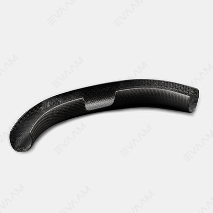 2024 Model 3 Highland EVAAM® Real Carbon Fiber Steering Wheel Caps Cover - EVAAM
