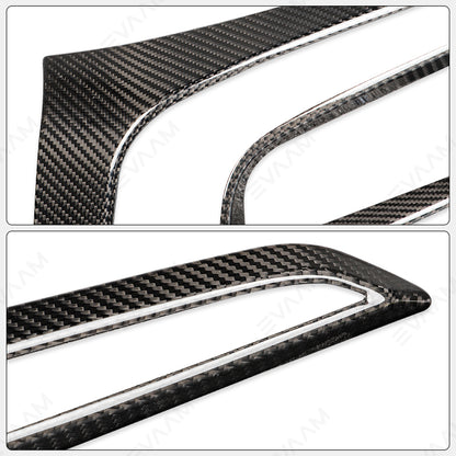 2024 Model 3 Highland EVAAM® Real Carbon Fiber Tesla Tail Light Frame (2PCS) - EVAAM