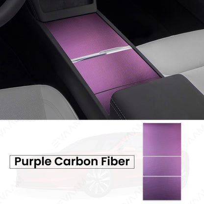 2024 Model 3 Highland EVAAM® Center Console Sticker Wraps Kit for Tesla - EVAAM