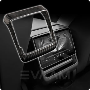 2024 Model 3 Highland EVAAM® Real Carbon Fiber Rear AC Vent Cover - EVAAM
