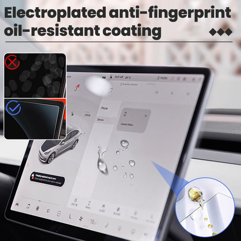 2024 Model 3 Highland EVAAM® Front and Rear Tesla Touch Screen Protector - EVAAM