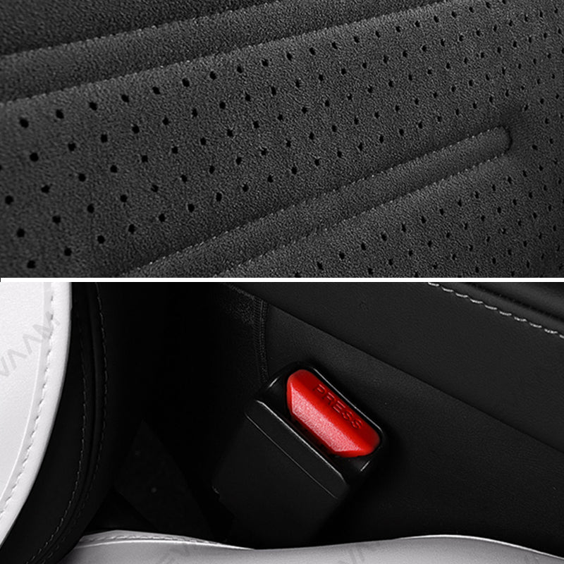 2024 Model 3 Highland EVAAM® Suede Seat Covers Set - EVAAM