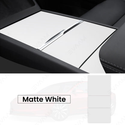 2024 Model 3 Highland EVAAM® Center Console Sticker Wraps Kit for Tesla - EVAAM