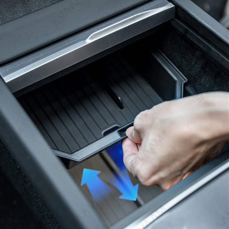 2024 Model 3 Highland EVAAM® Center Console Armrest Storage Tray - EVAAM