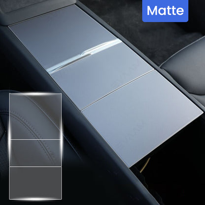 2024 Model 3 Highland EVAAM® Center Console Transparent TPU Protective Film - EVAAM