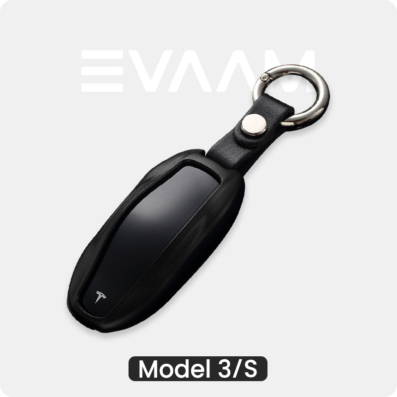 EVAAM® Aluminum Alloy Key Fob Cover For Model 3/S (2012-2023) - EVAAM