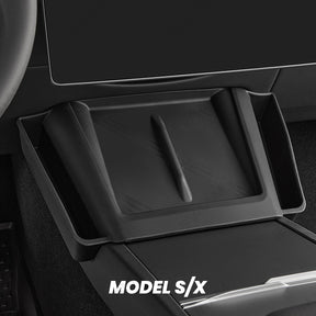 EVAAM® Wireless Charger Mat Protector with Storage Box for Tesla Model 3/S/X - EVAAM