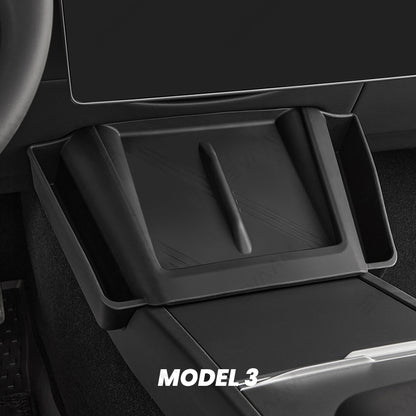 EVAAM® Wireless Charger Mat Protector with Storage Box for Tesla Model 3/S/X - EVAAM