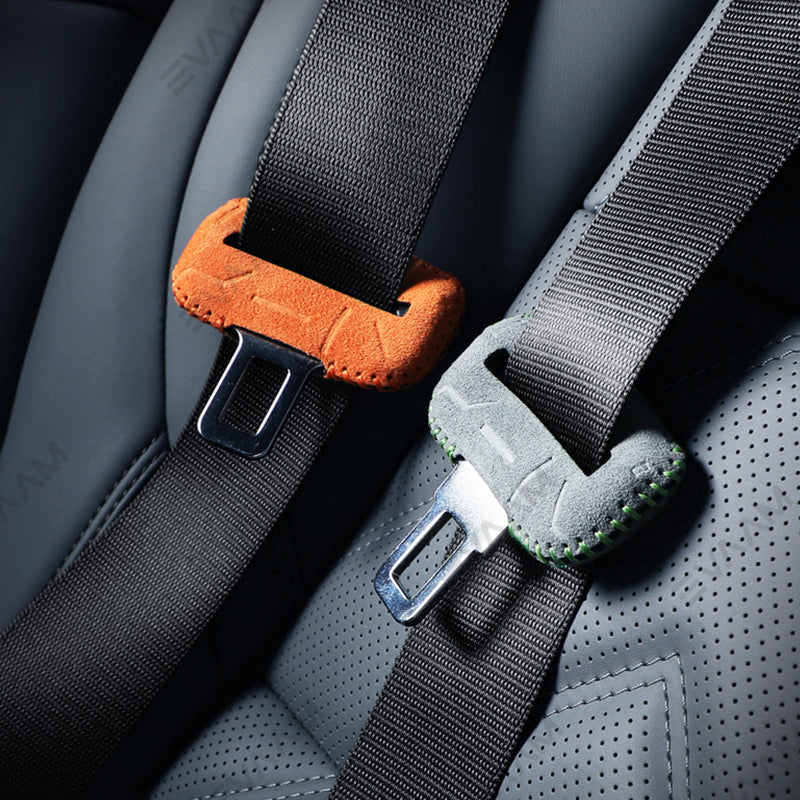 Alcantara 2024 Model 3 Highland Seat Belt Buckle Cover-EVAAM® - EVAAM