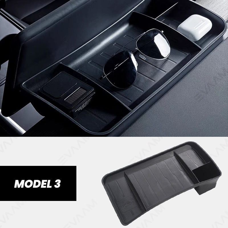 EVAAM® Behind Screen Storage Box Tray for Model 3/Y (2017-2024) - EVAAM