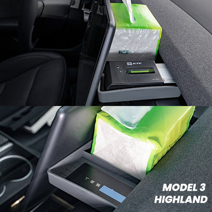 EVAAM® Behind Screen Storage Box Tray for Model 3/Y (2017-2024) - EVAAM