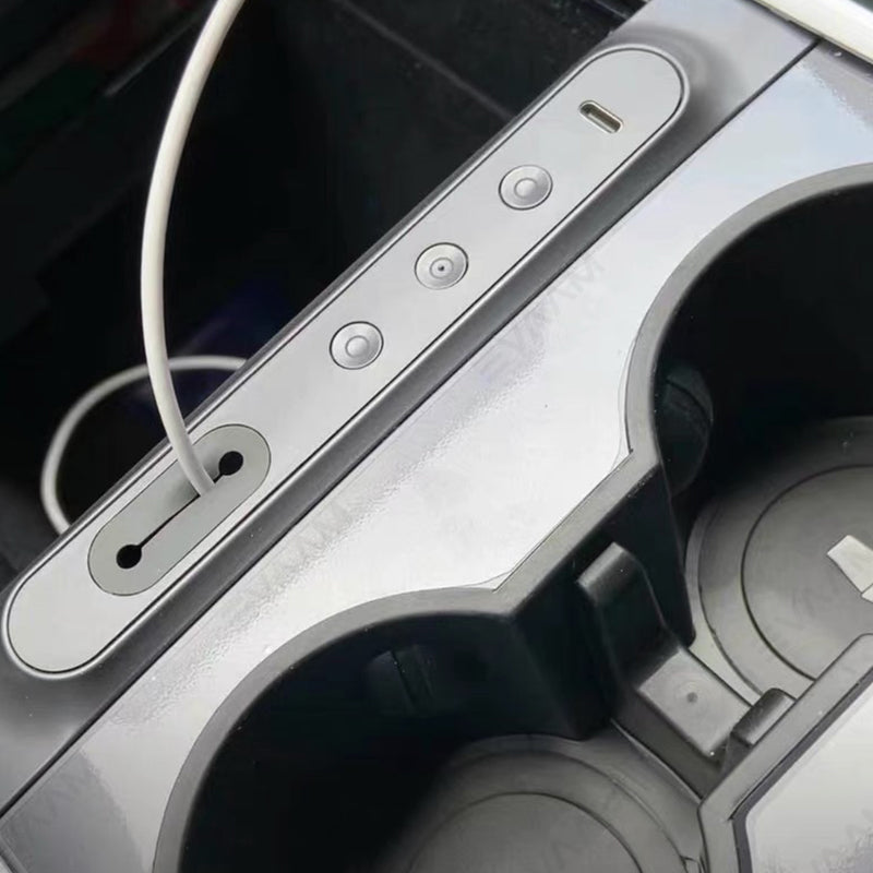 EVAAM® Rear Seat USB Hub Docking Station for Tesla Model 3/Y (2017-2023)