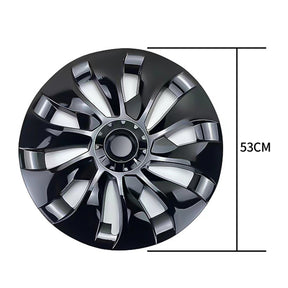 EVAAM® Wheel Covers Hubcap for Tesla Model Y 2019-2023 (4pcs)-Style D/E - EVAAM