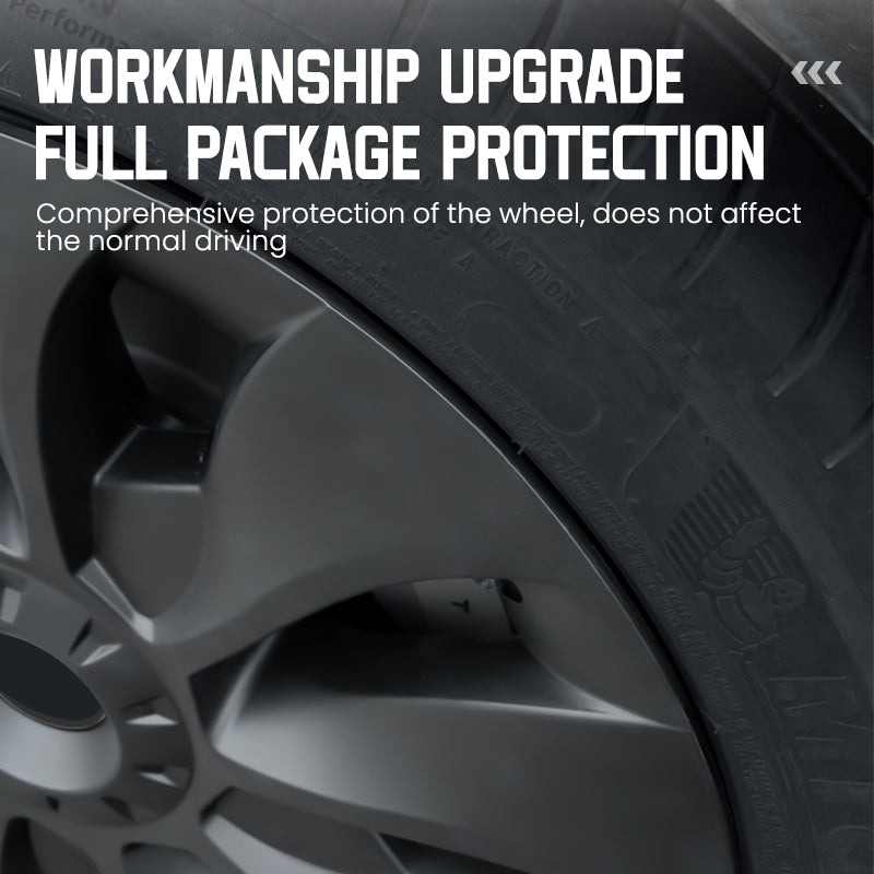 EVAAM® Wheel Covers Hubcap for Tesla Model 3 2017-2023 (4pcs)-Style A - EVAAM