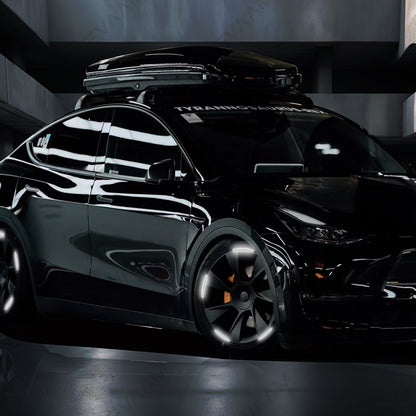 EVAAM® Wheel Hub Reflective Sticker for Tesla Model 3/Y/S/X (20 PCS) - EVAAM